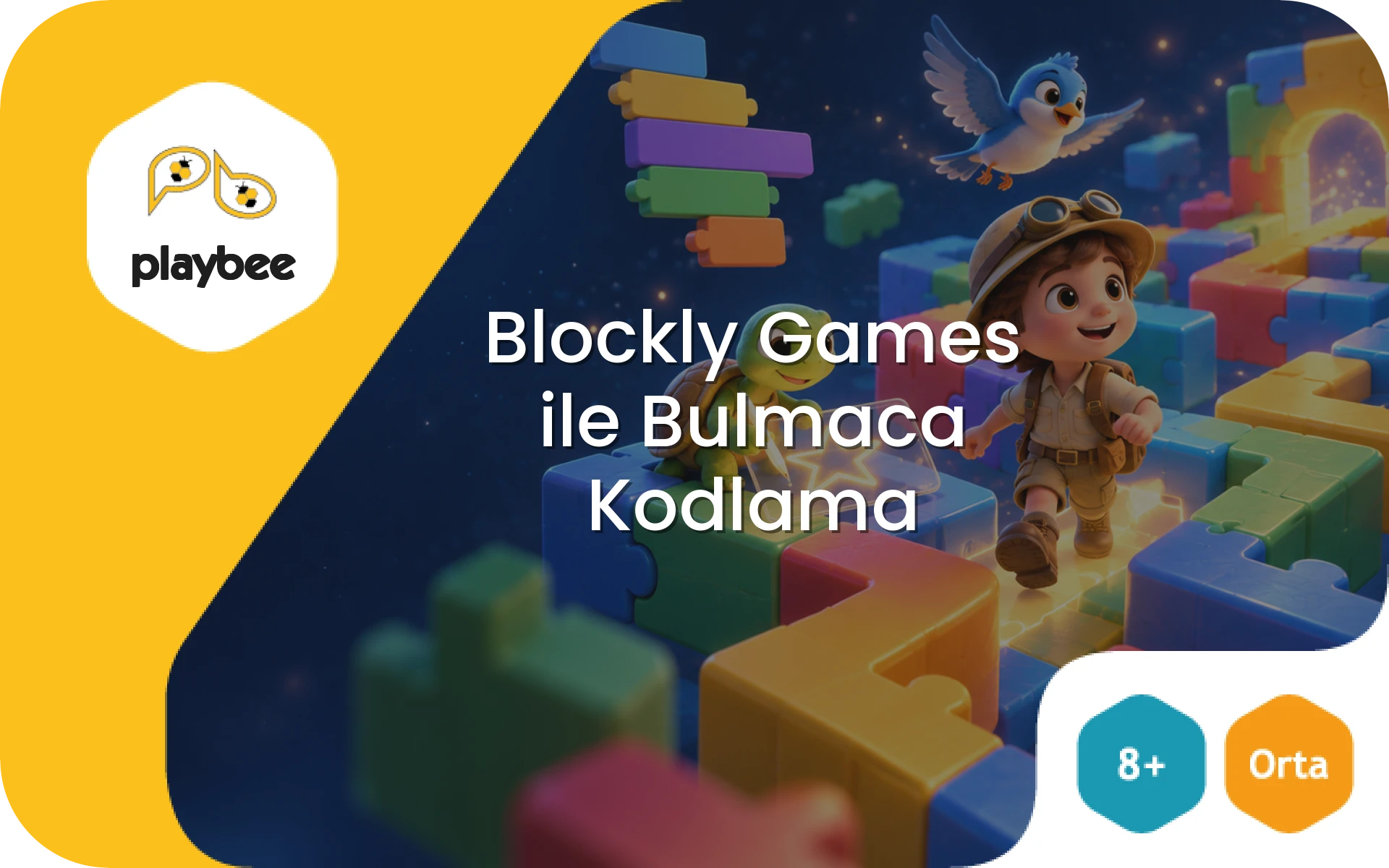 Blockly Games ile Bulmaca Kodlama