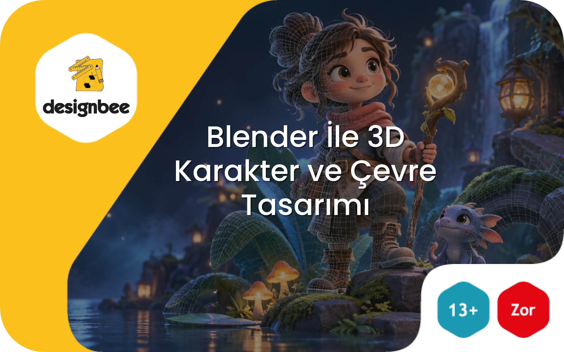 Blender İle 3D Karakter ve Çevre Tasarımı