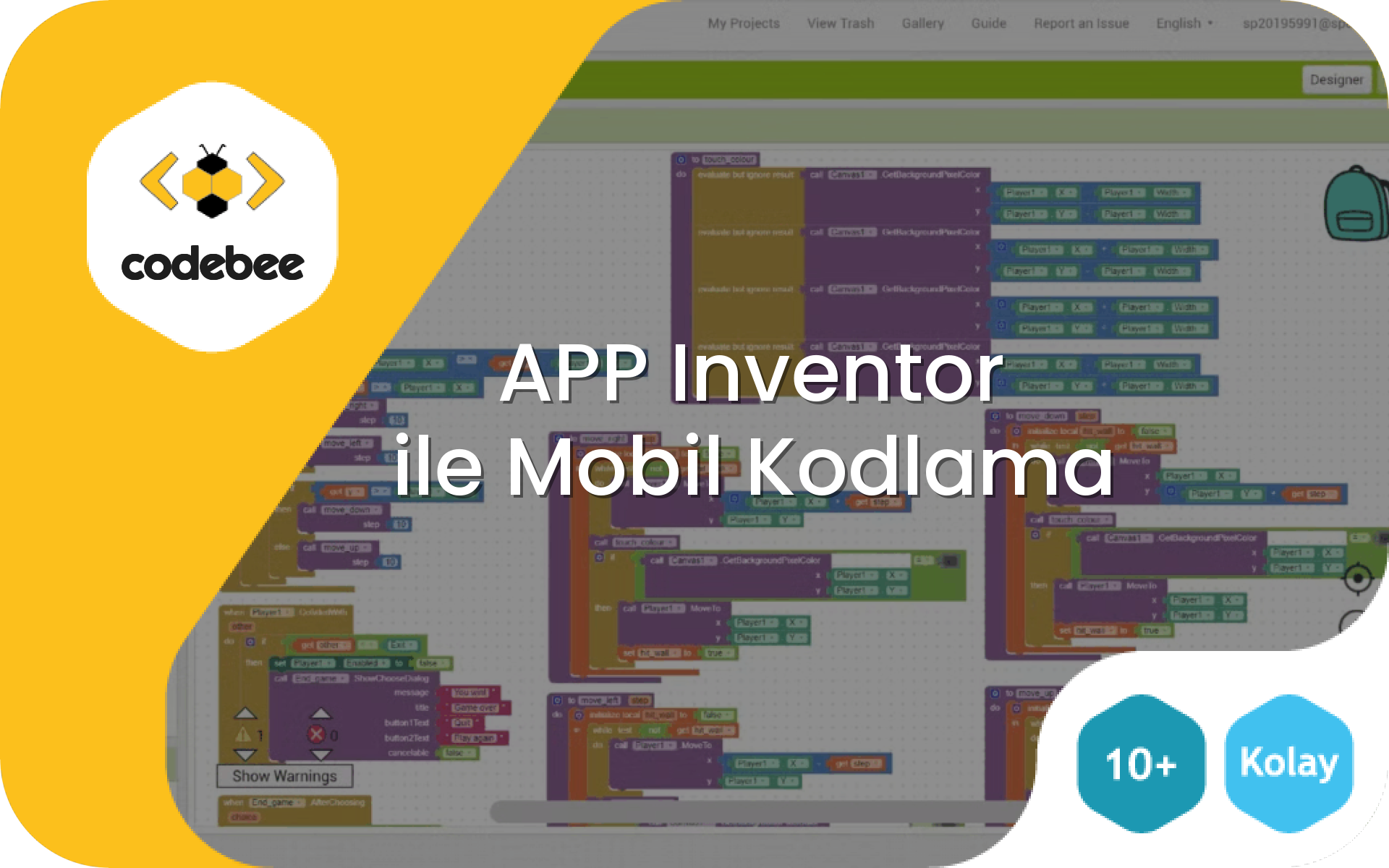 APP Inventor ile Mobil Kodlama