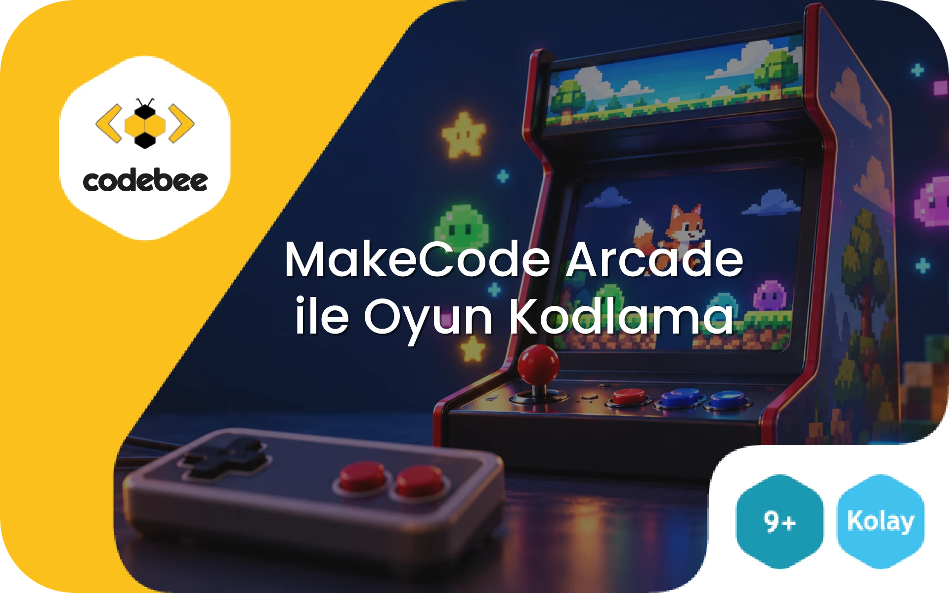 MakeCode Arcade ile Oyun Kodlama