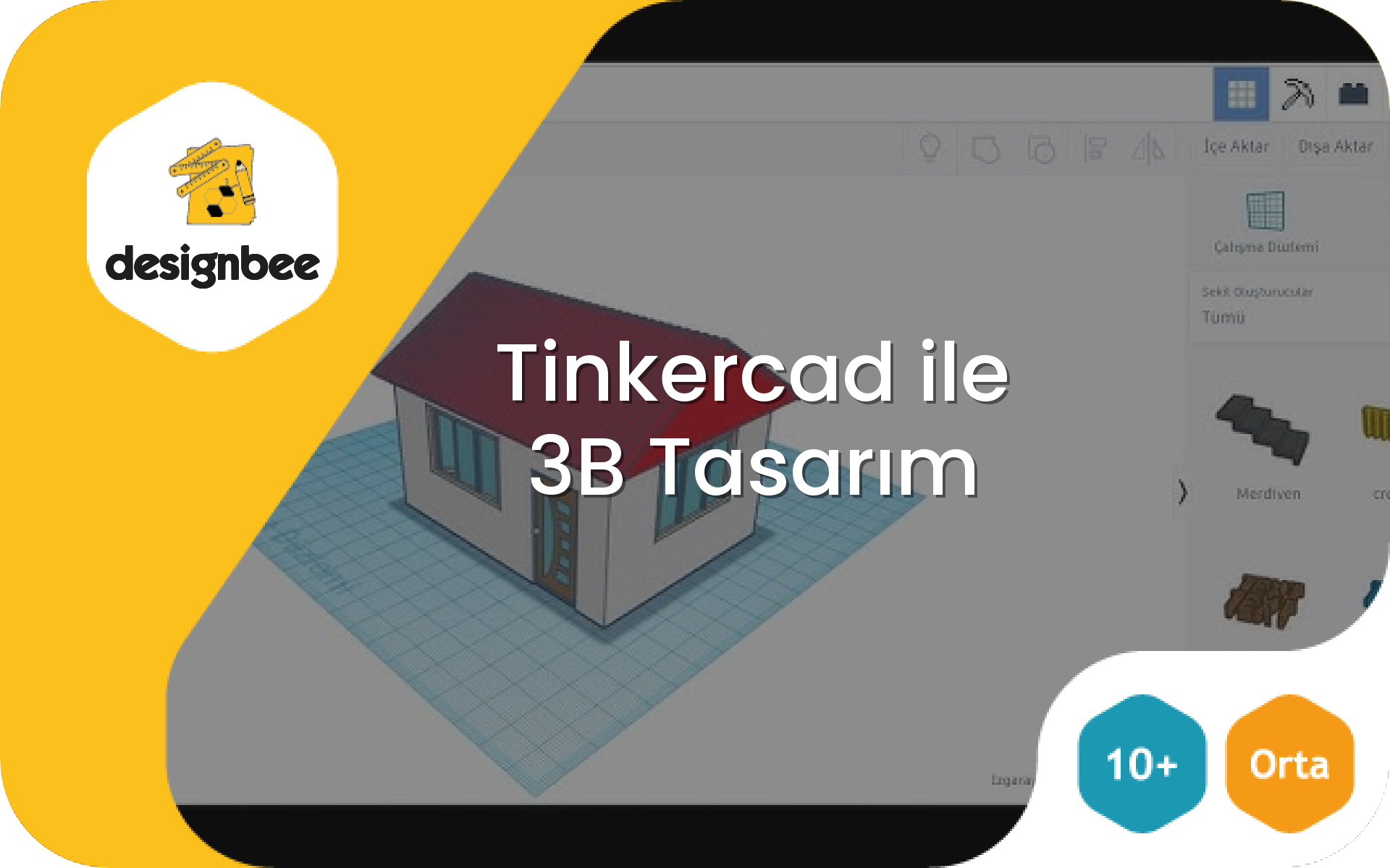 Tinkercad ile 3B Tasarım