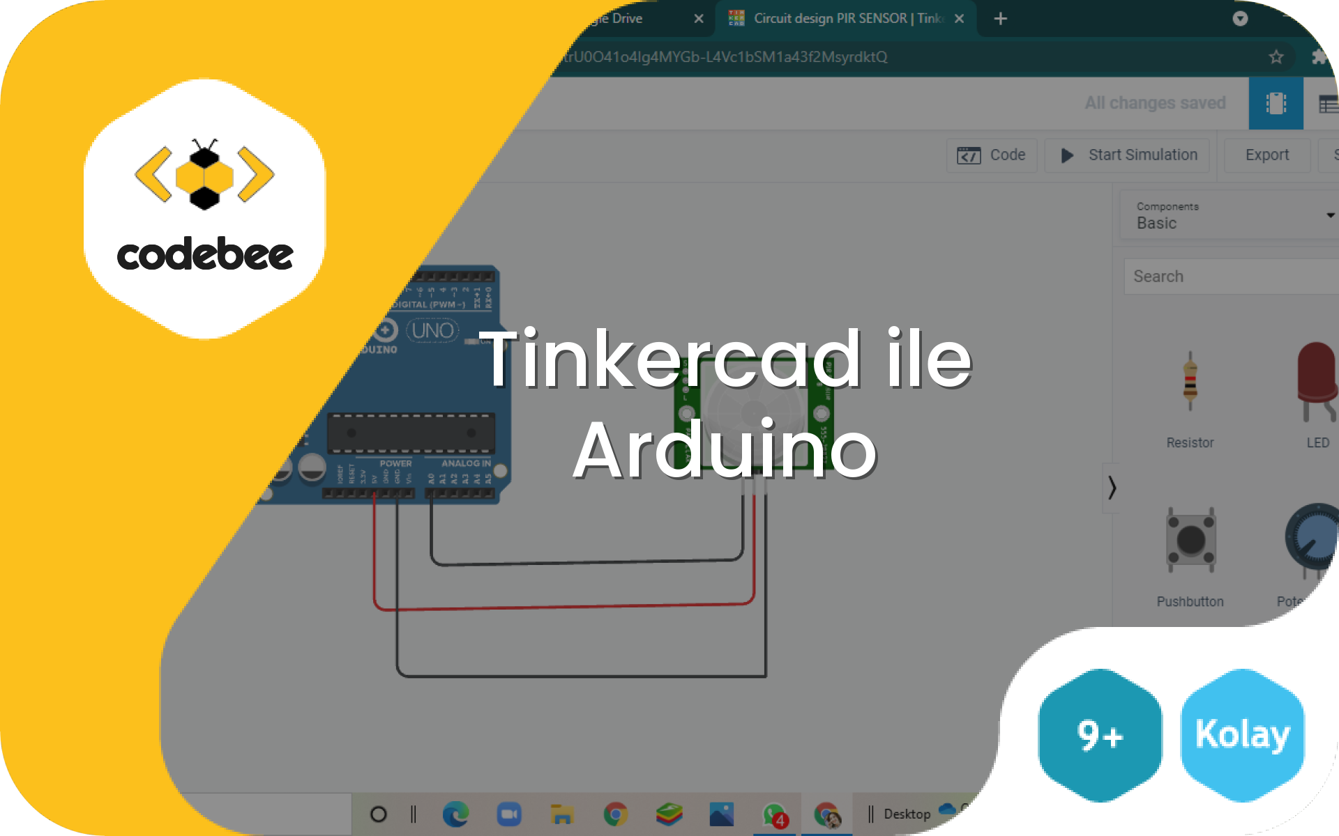 Tinkercad ile Arduino