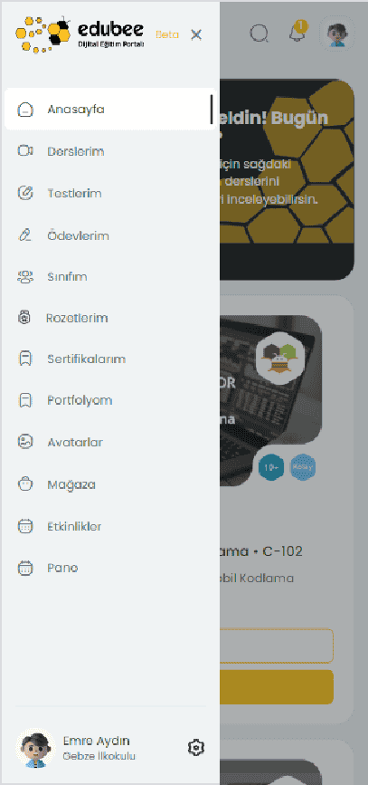 Edubee Mobil Uygulama